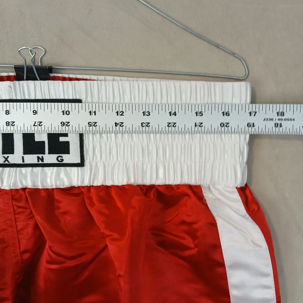 Title Boxing XL Mens‎ Trunks Shorts Red